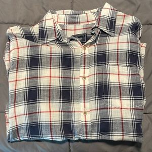 Long Sleeve Flannel Button Down